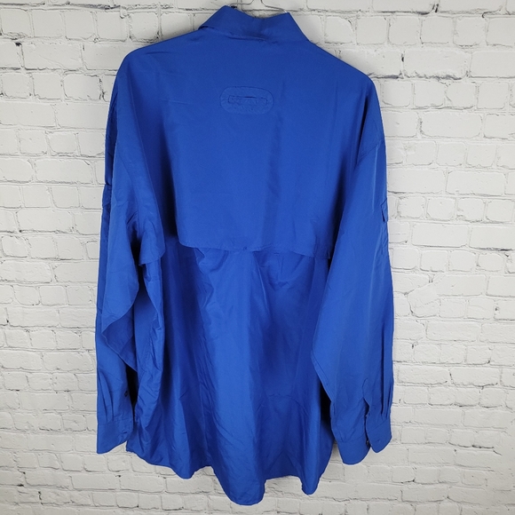 ICE BOY'S | button down long sleeve performance ski outdoor mesh panel shirt - Picture 5 of 11